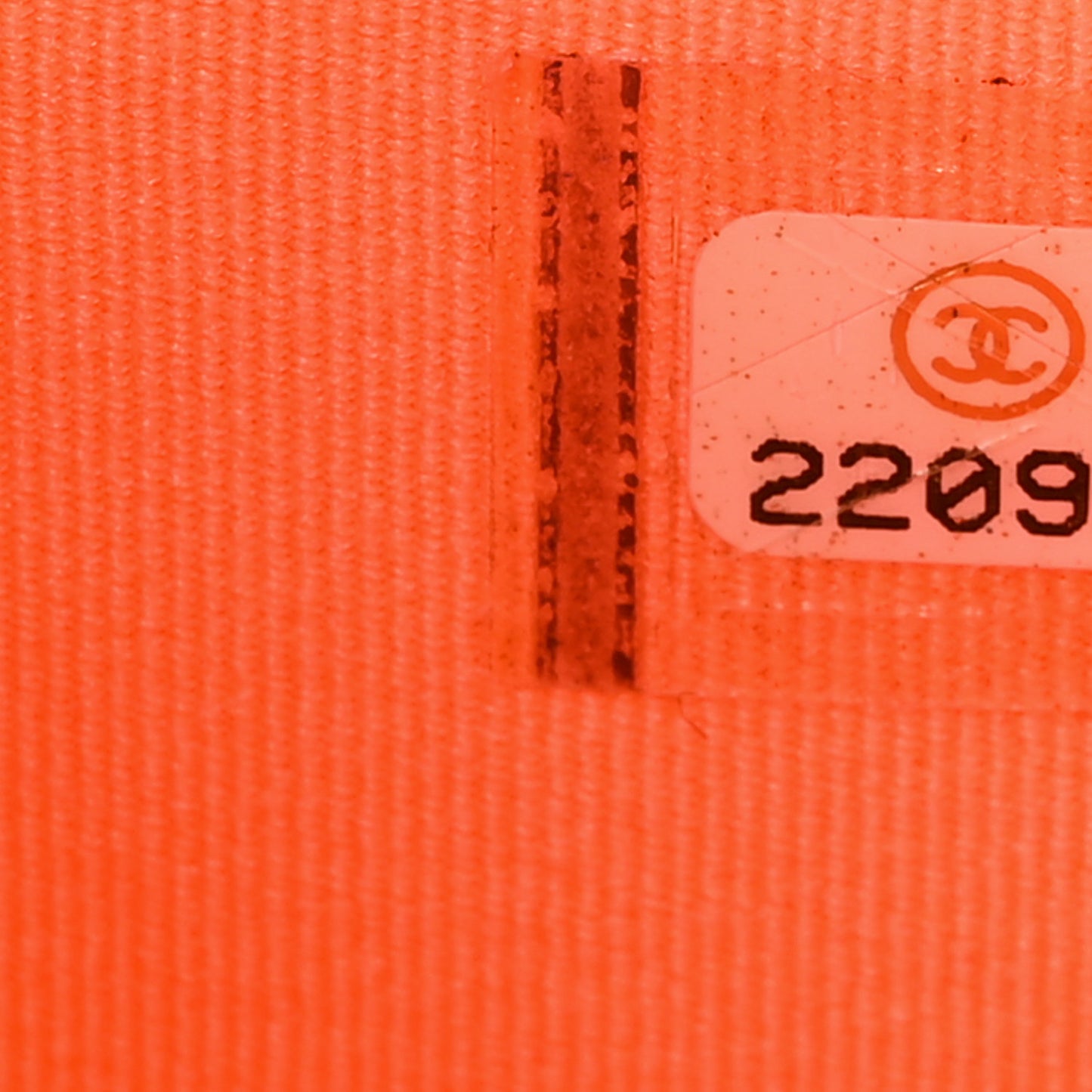 Patent Calfskin Quilted Boy Wallet On Chain WOC Orange