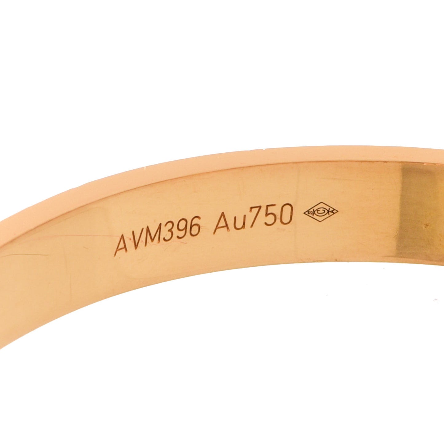 18K Yellow Gold LOVE Bracelet 17