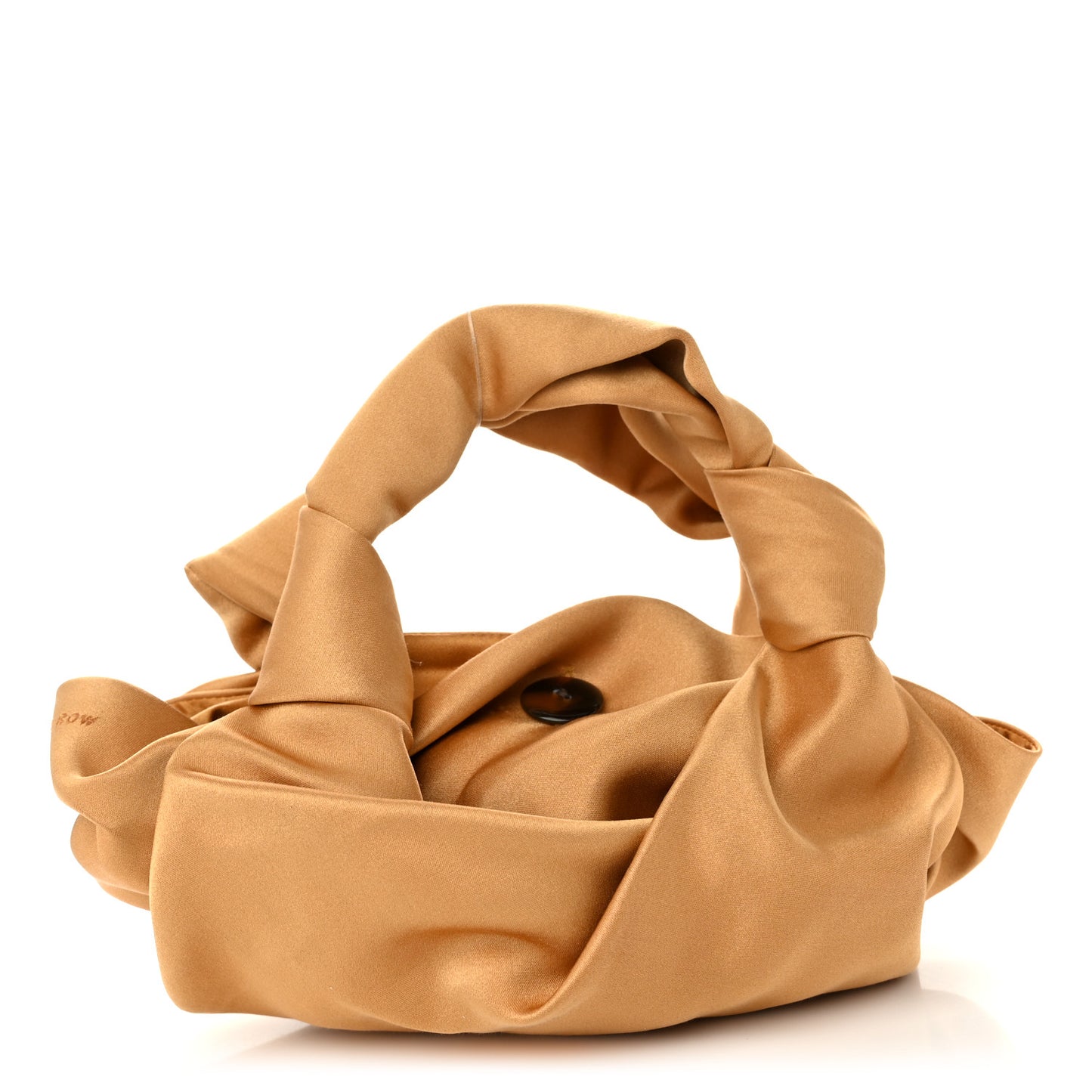 Satin The Ascot Bag Beige