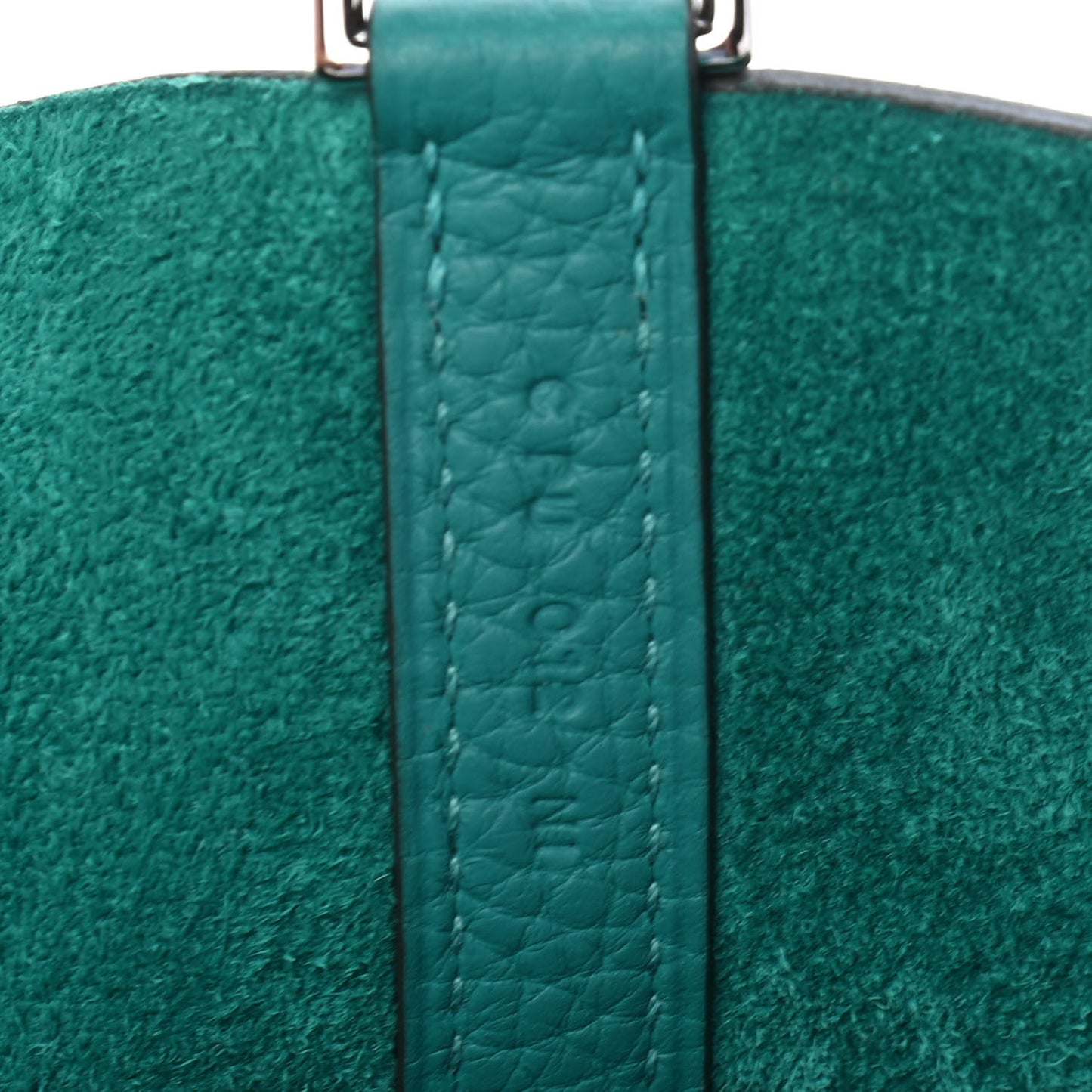 Taurillon Clemence Picotin Lock 22 MM Bleu Paon