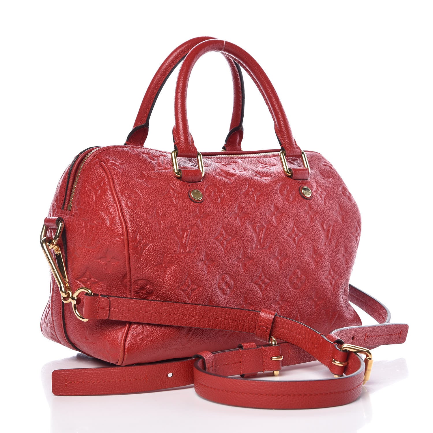 Louis Vuitton Empreinte Speedy Bandouliere 25 Cherry 3 of 8