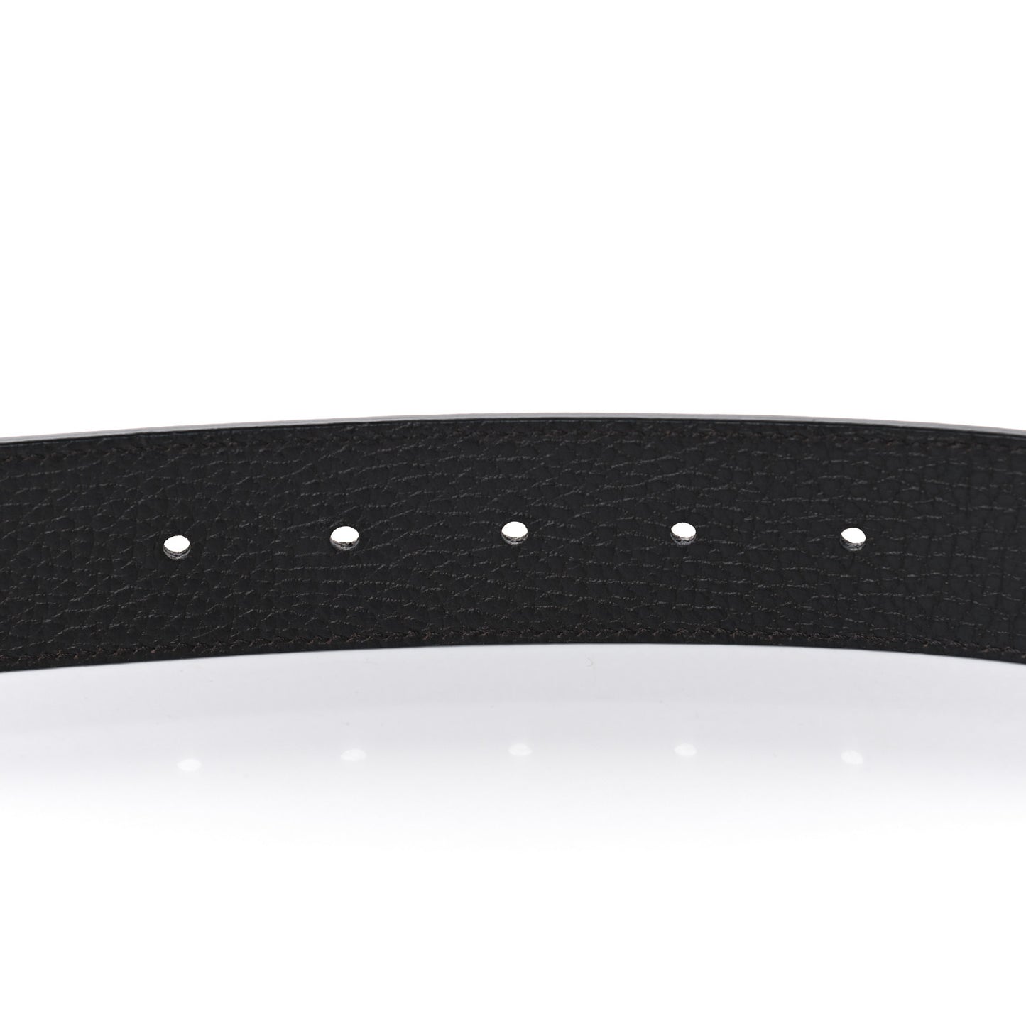 Calfskin Double G Reversible 37mm Belt 105 42 Black Cocoa