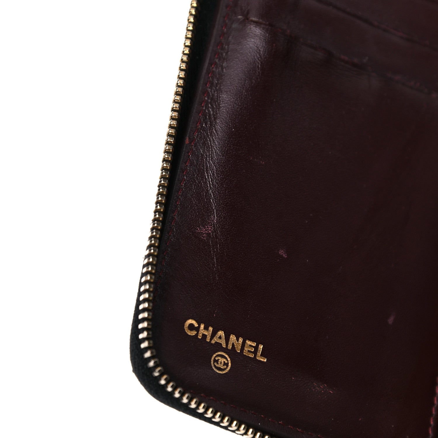 Chanel Caviar Quilted Large Zip Around Organizer Wallet Black 18 of 18