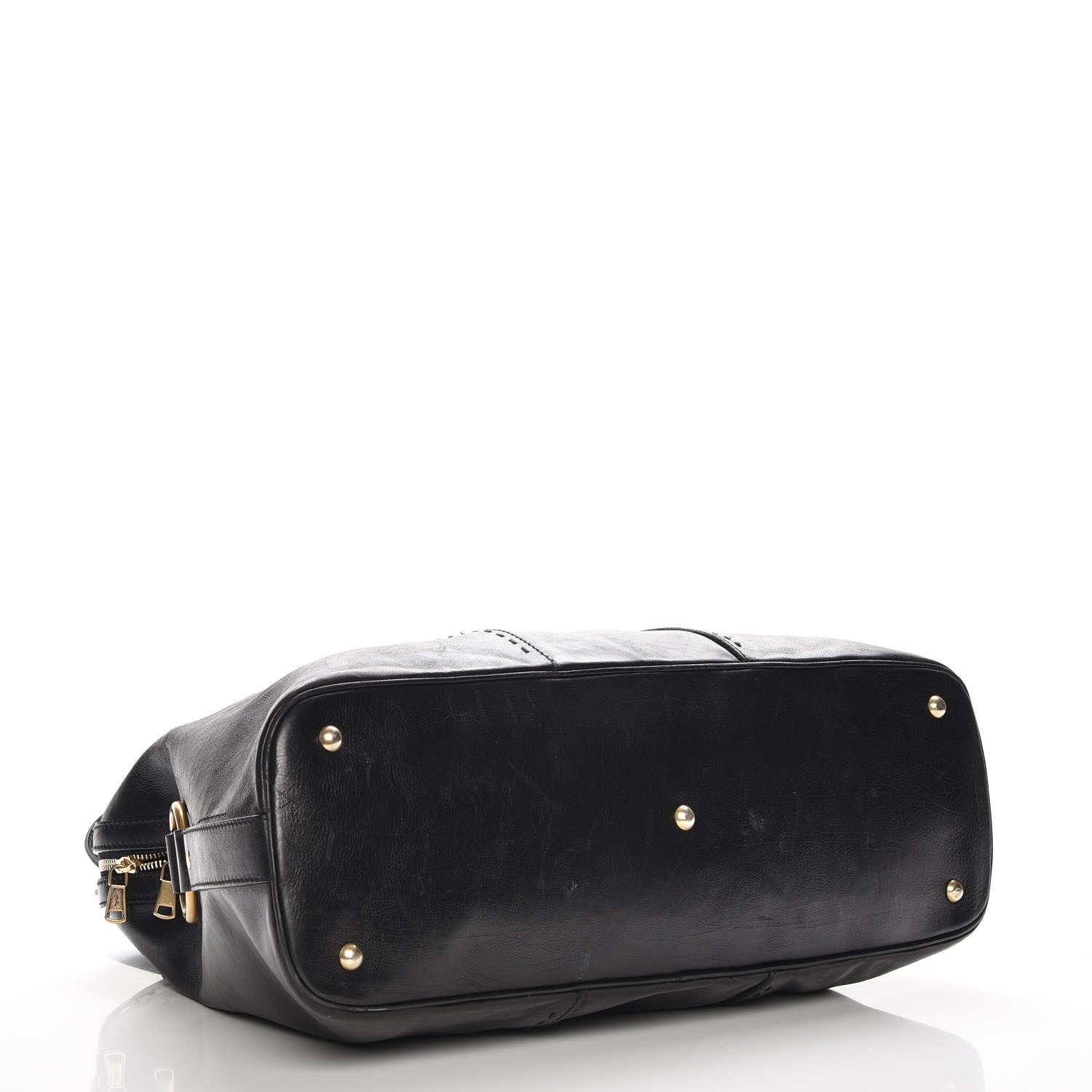 Saint Laurent Calfskin Oversized Muse Black 4 of 10