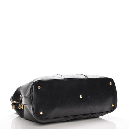 Saint Laurent Calfskin Oversized Muse Black 4 of 10