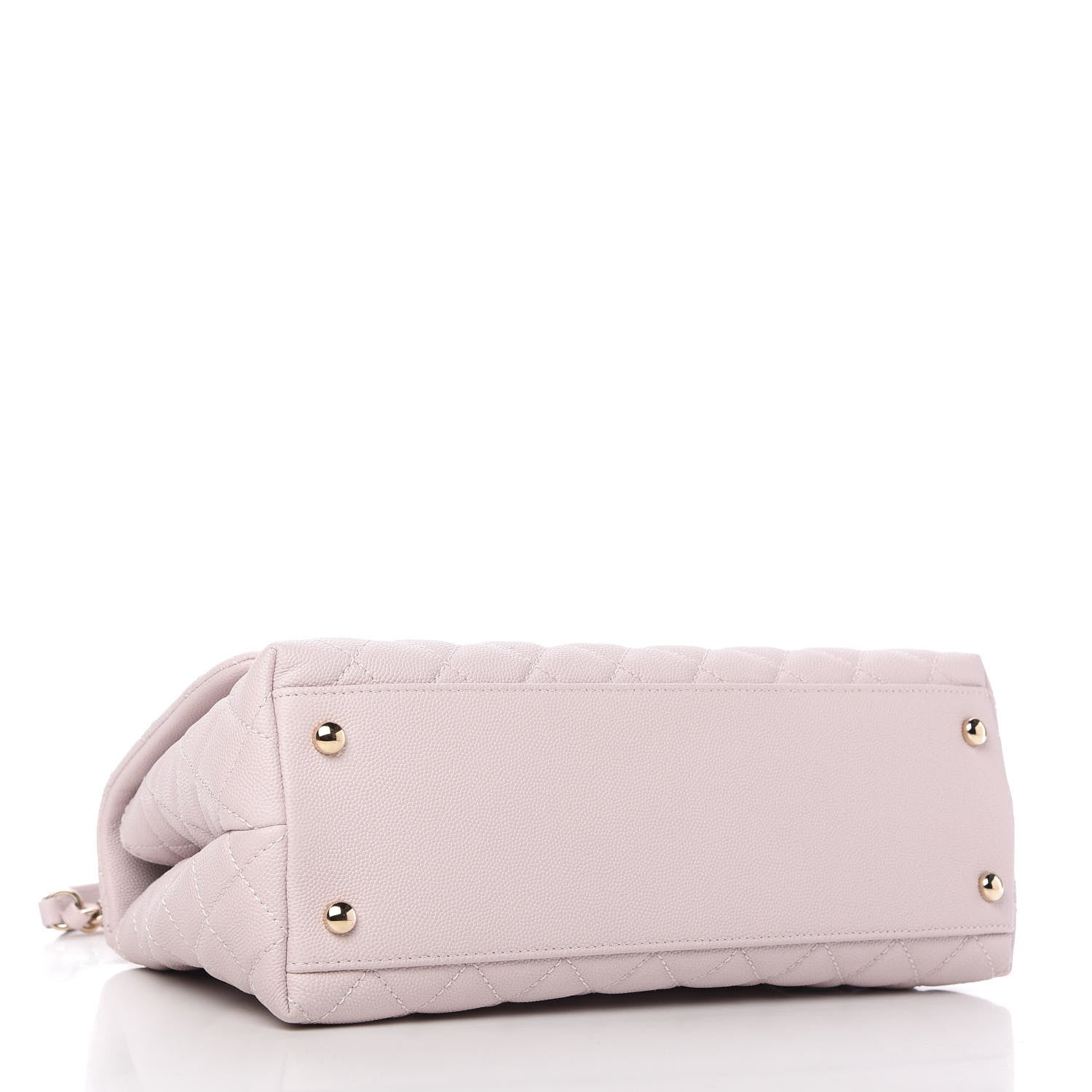 Chanel Caviar Quilted Small Coco Handle Flap Lilas Lilac 4 of 11