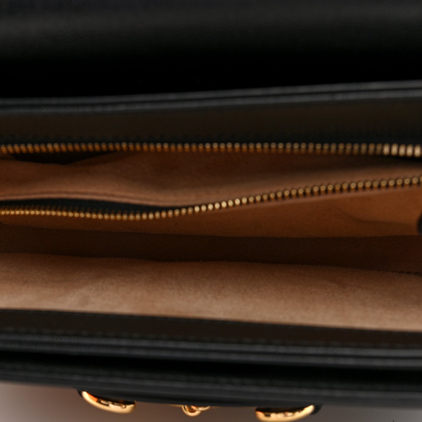 Azalea Calfskin Horsebit 1955 Shoulder Bag Black
