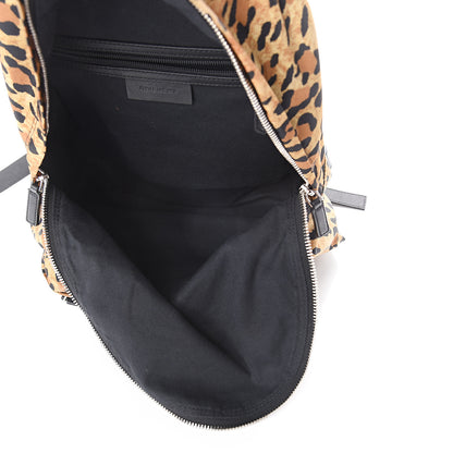 Givenchy Nylon Calfskin Leopard Print Backpack 4 of 8