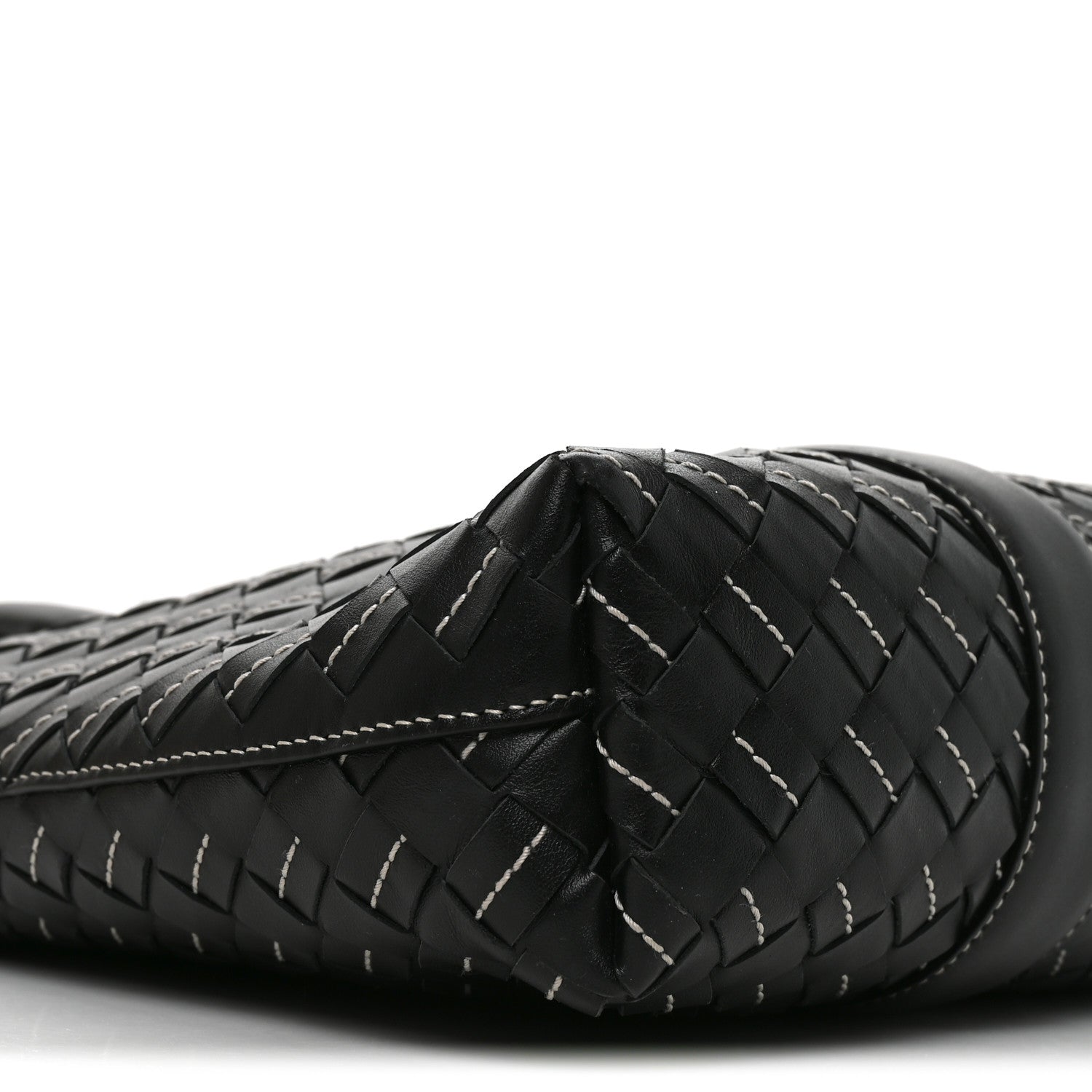Bottega Veneta Nappa Intrecciato Medium Briefcase Black 10 of 11