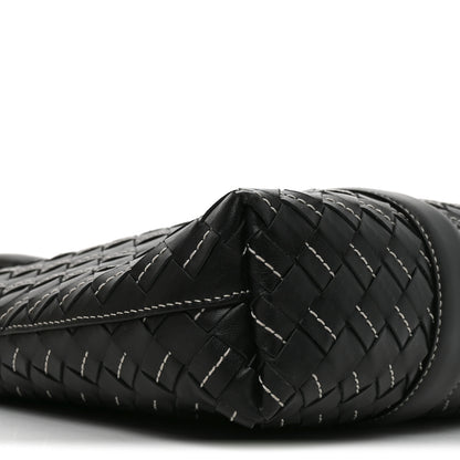 Bottega Veneta Nappa Intrecciato Medium Briefcase Black 10 of 11