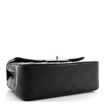 Chanel Lambskin Quilted Mini Rectangular Flap Black 4 of 11