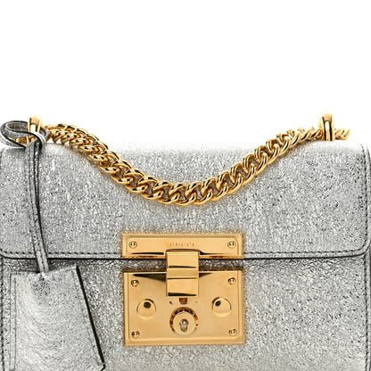 Gucci Galassia Small Padlock Shoulder Bag Argento 5 of 13