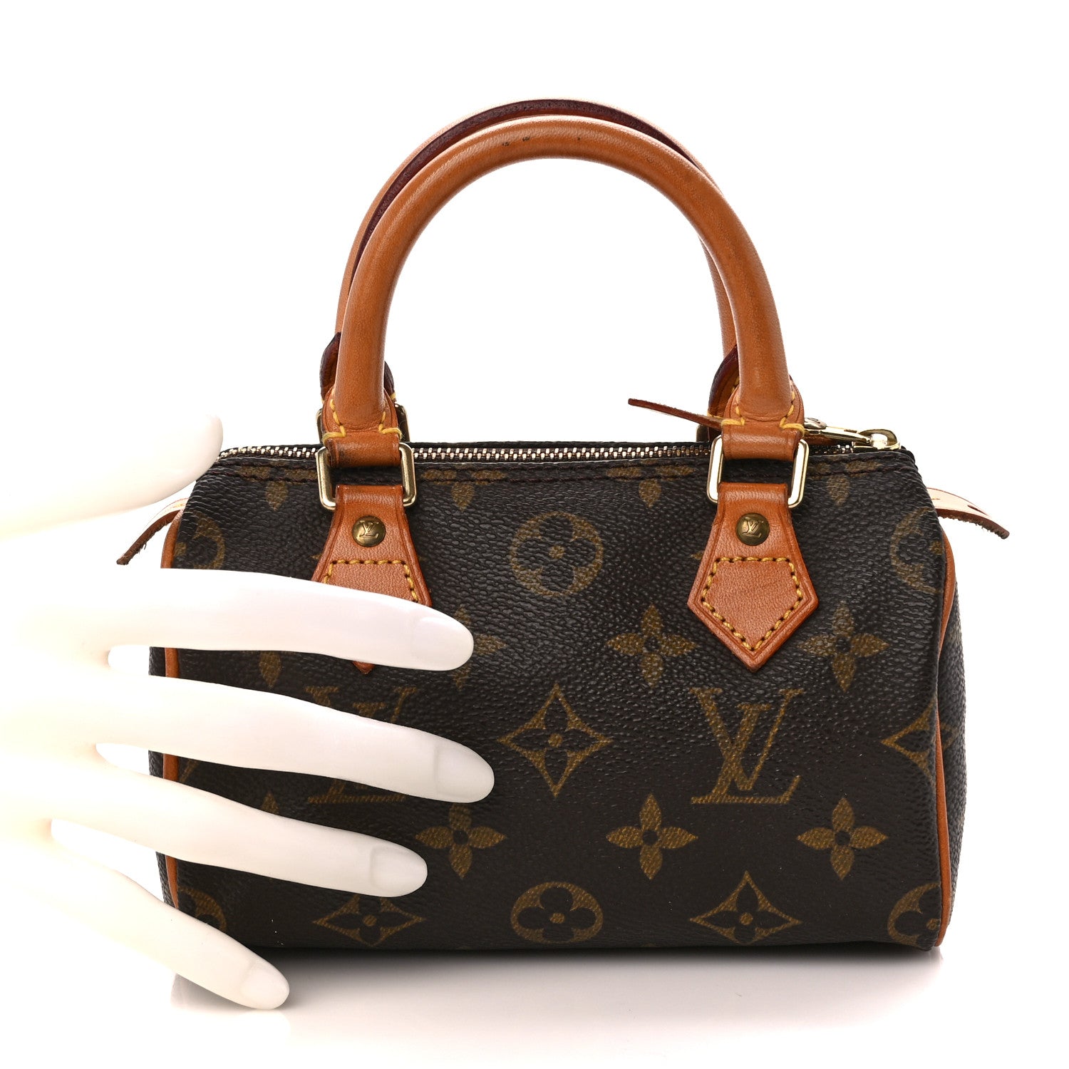 Louis Vuitton Monogram Mini Sac HL Speedy 2 of 10