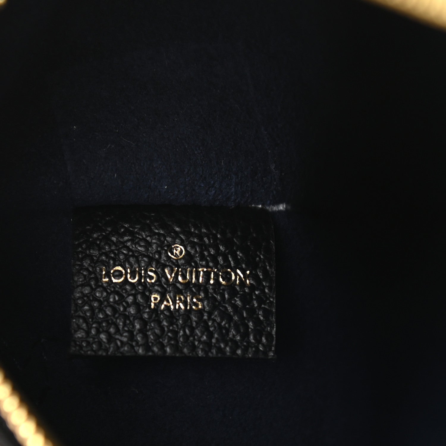 Louis Vuitton Empreinte Monogram Giant Neverfull MM Pochette Black 6 of 6
