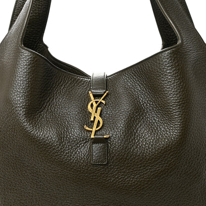 Saint Laurent Grained Deerskin Bea Tote Musk 8 of 12