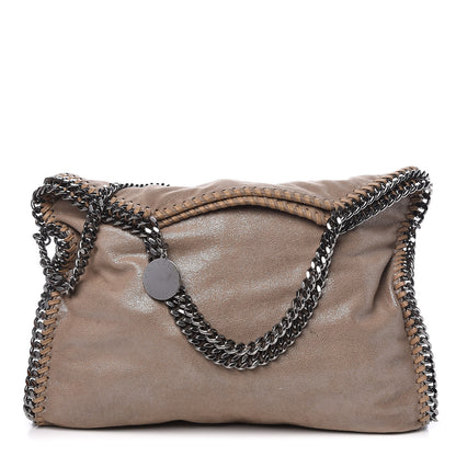 Stella McCartney Shaggy Deer Falabella Fold Over Tote Pearlesce 1 of 17