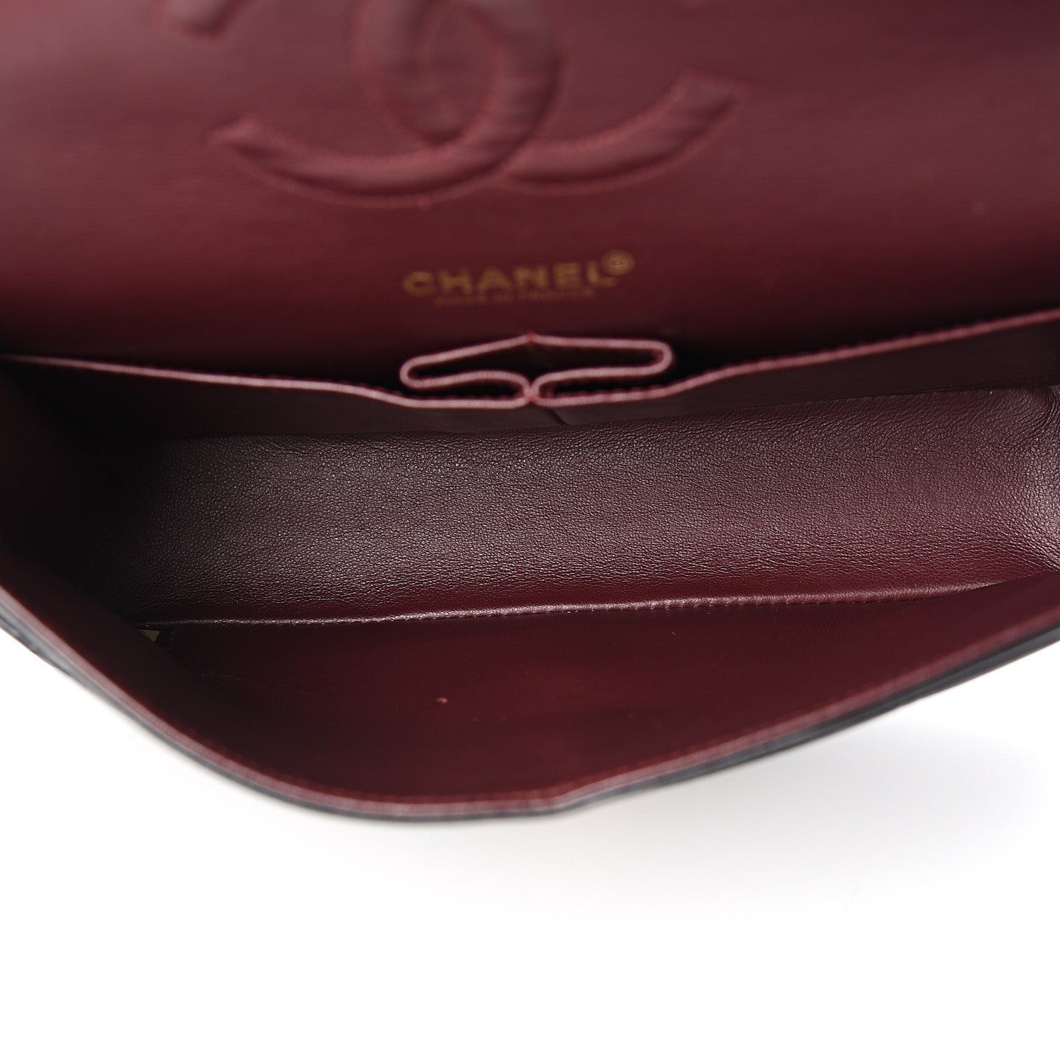 Chanel Lambskin Quilted Medium Double Flap Black 4 of 11