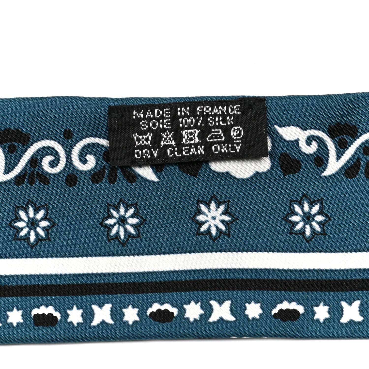 Hermes Silk Peuple Du Vent Bandana Twilly 4 of 5
