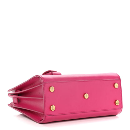 Saint Laurent Calfskin Nano Sac De Jour Bubblegum 4 of 14