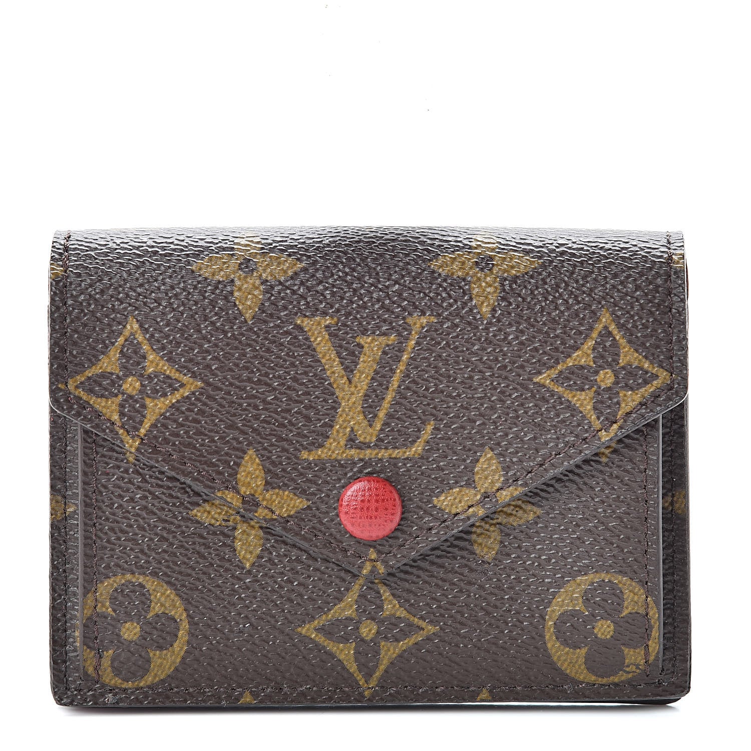 Louis Vuitton Monogram Compact Marie Wallet Rouge 1 of 8