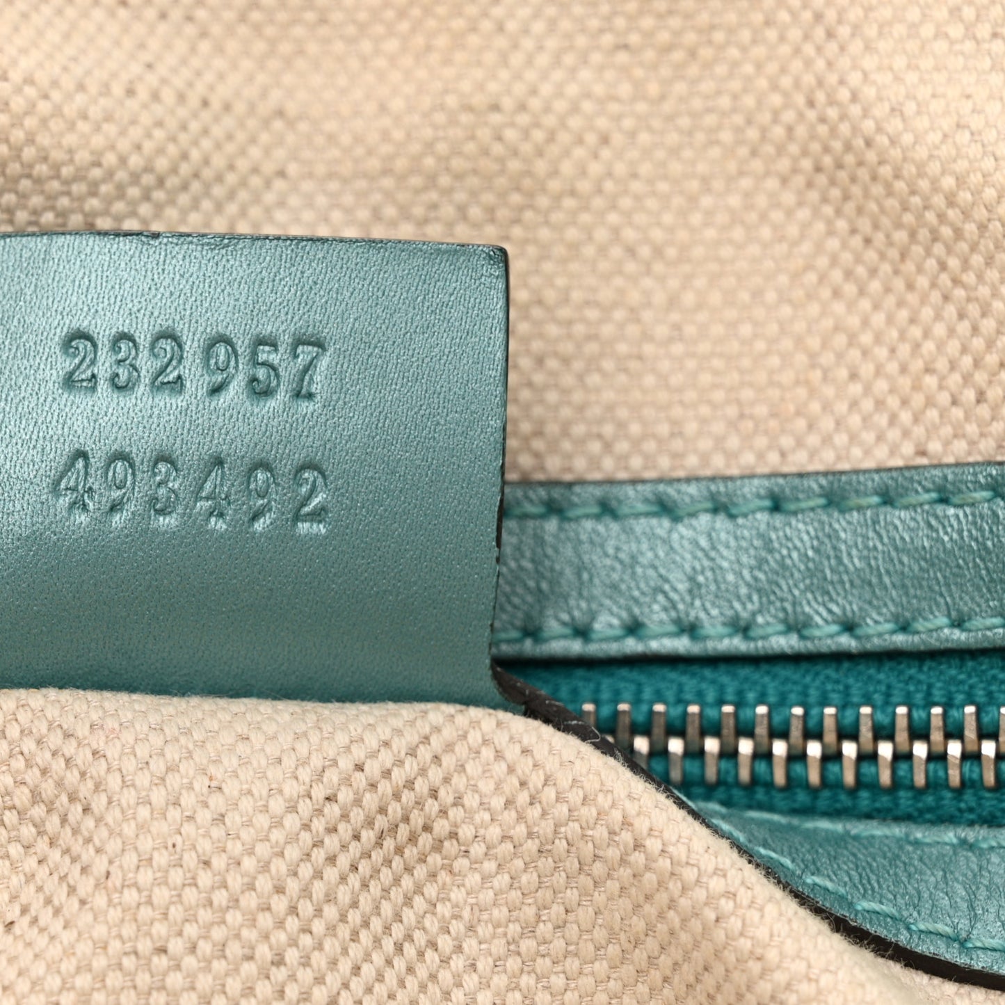 Monogram Medium Twins Shoulder Bag Turquoise
