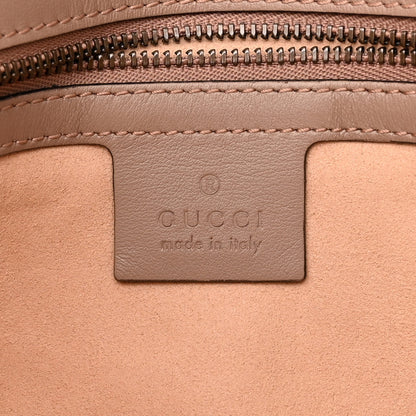 Gucci Calfskin Matelasse Small GG Marmont Shoulder Bag Porcelain Rose 6 of 10