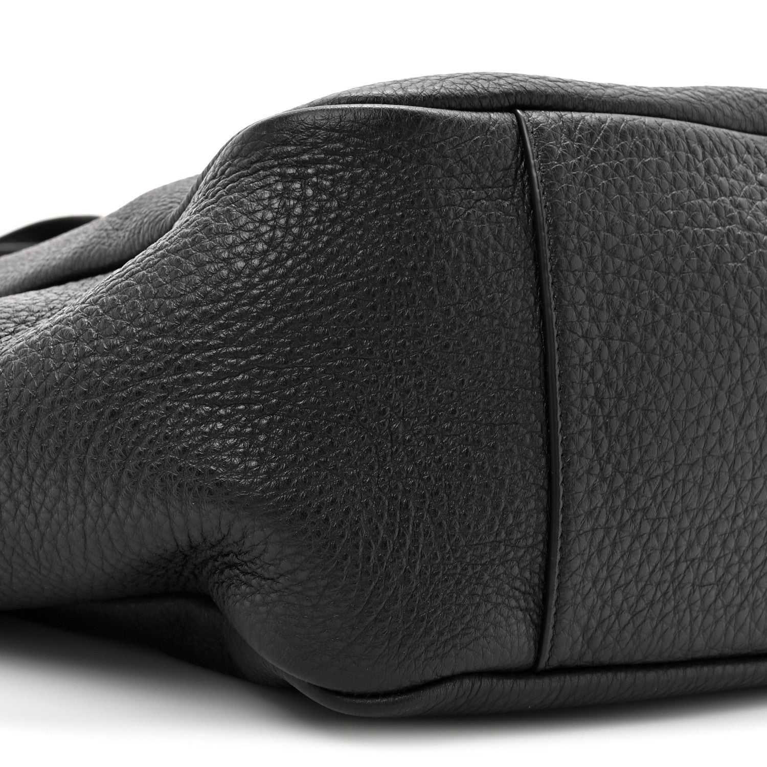 Saint Laurent Grained Deerskin Bea Tote Black 10 of 10