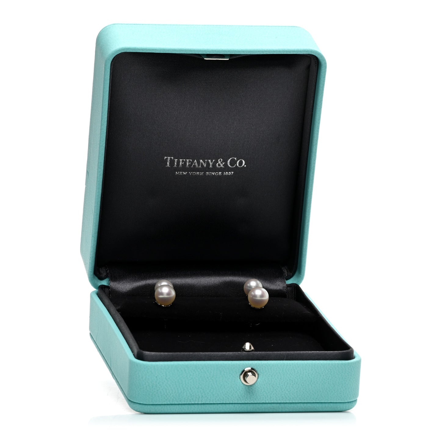 Platinum Diamond Akoya Pearl 7-8mm Aria Drop Earrings
