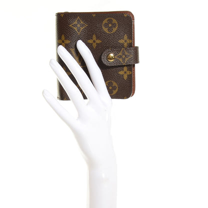 Louis Vuitton Monogram Compact Zippe Zipped Wallet 2 of 7