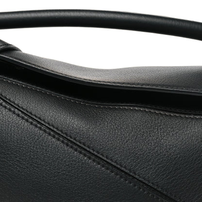 Loewe Calfskin Small Puzzle Bag Black 7 of 9