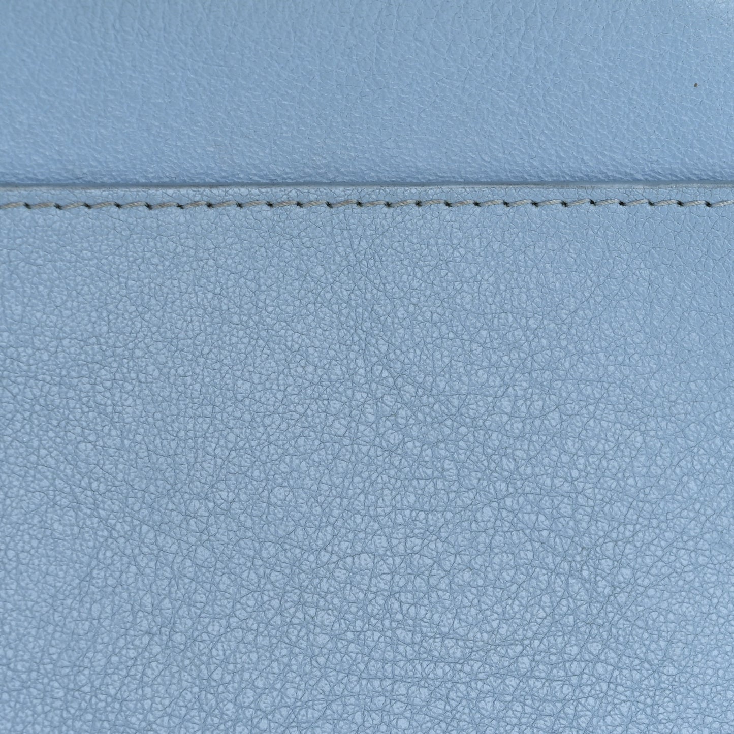 Calfskin XS Everyday Camera Bag Baby Blue Black