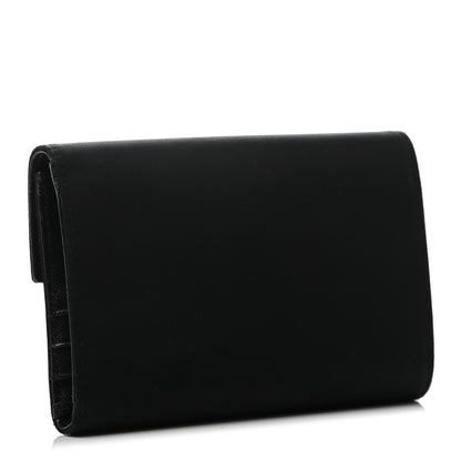 Prada Tessuto Nylon Saffiano Wallet Black 2 of 7