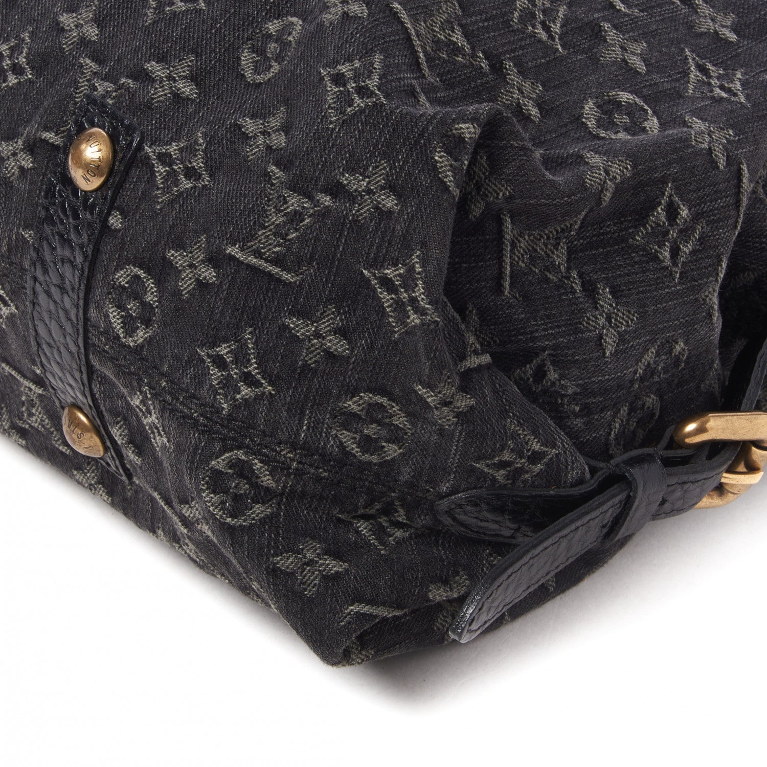 Louis Vuitton Denim Neo Cabby GM Black 4 of 7