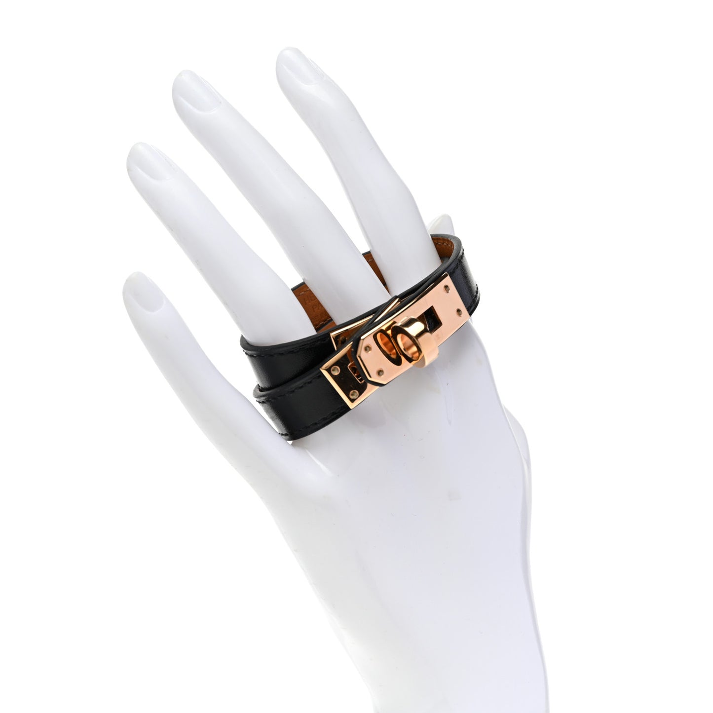 Box Kelly Double Tour Bracelet Black
