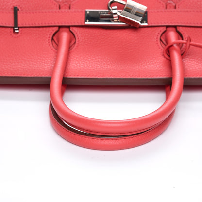 Hermes Taurillon Clemence Birkin 35 Bougainvillea 24 of 24