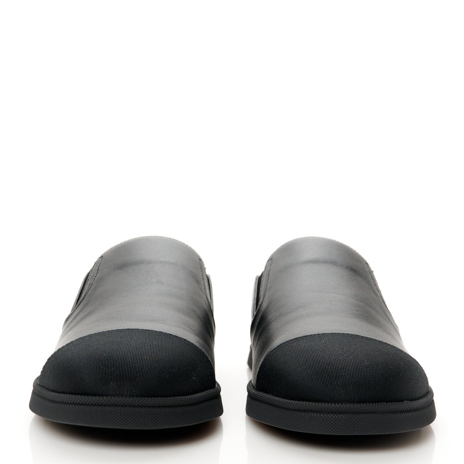 Chanel Lambskin Grosgrain Cap Toe Sneaker Mules 40 Black 5 of 20