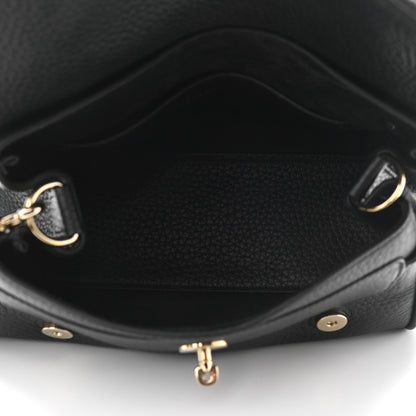 Mulberry Heavy Grain Mini Alexa Black 5 of 9