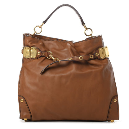 Miu Miu Soft Calfskin Sacca Sughero 1 of 14