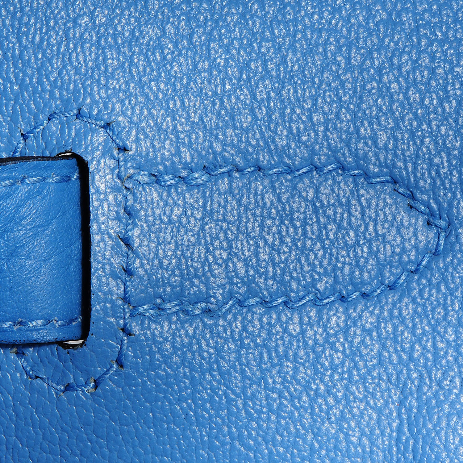 Hermes Taurillon Clemence Birkin 35 Bleu Paradis 10 of 26