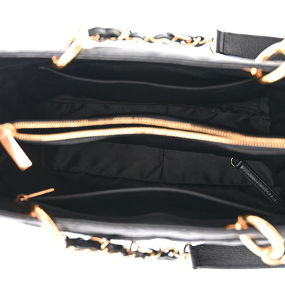Chanel Caviar Quilted Grand Shopping Tote GST Black 5 of 11