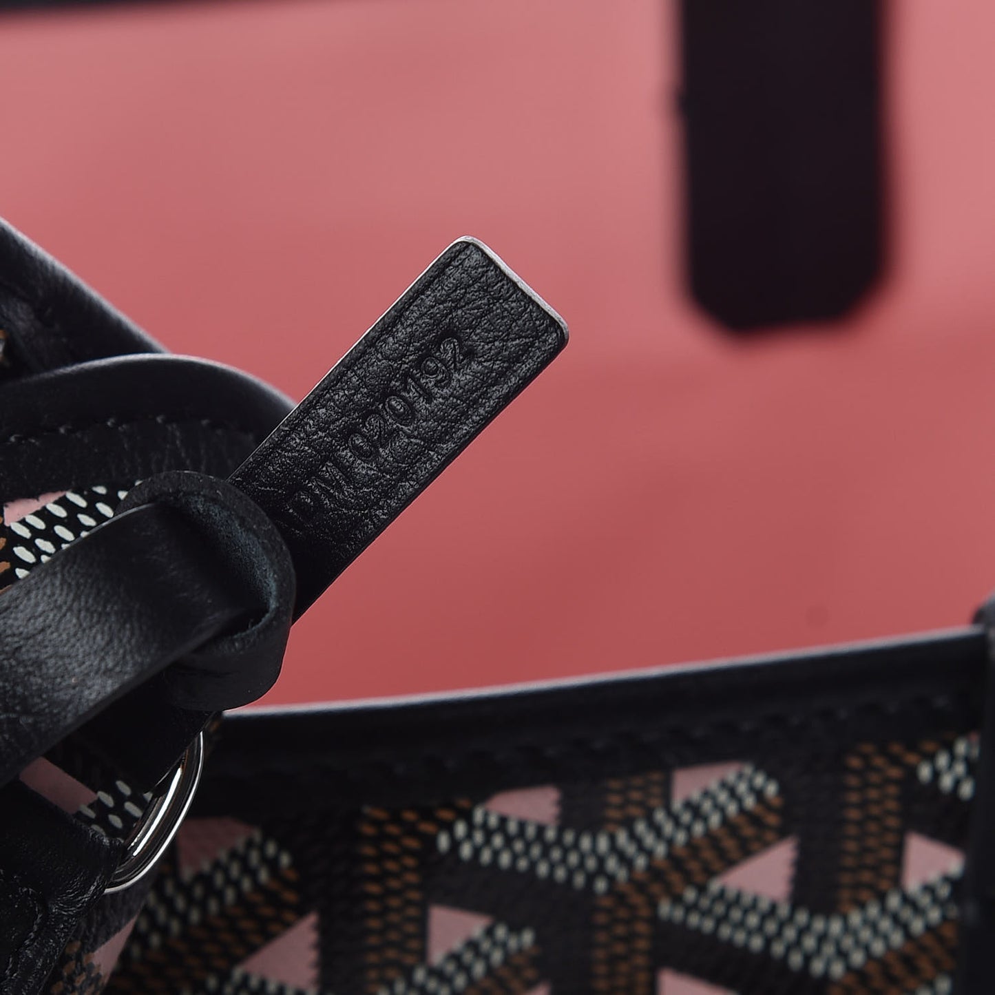 Goyardine Saint Louis Claire Voie PM Black Pink
