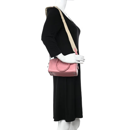 Prada Saffiano Lux Top Handle Crossbody Bag Petalo 2 of 16