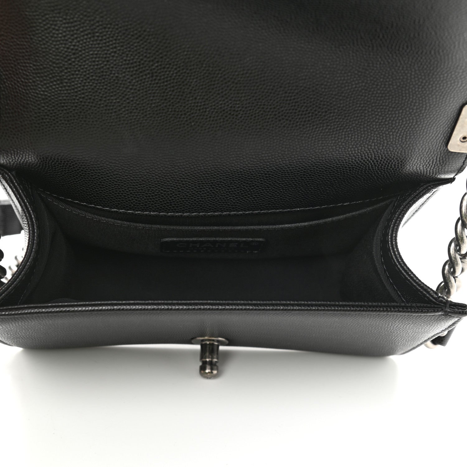 Chanel Caviar Quilted Small Boy Flap Black 5 of 9