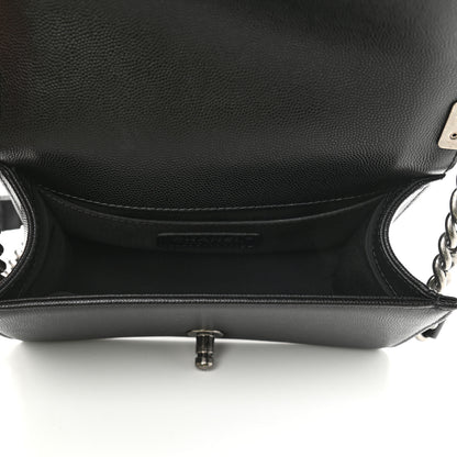 Chanel Caviar Quilted Small Boy Flap Black 5 of 9
