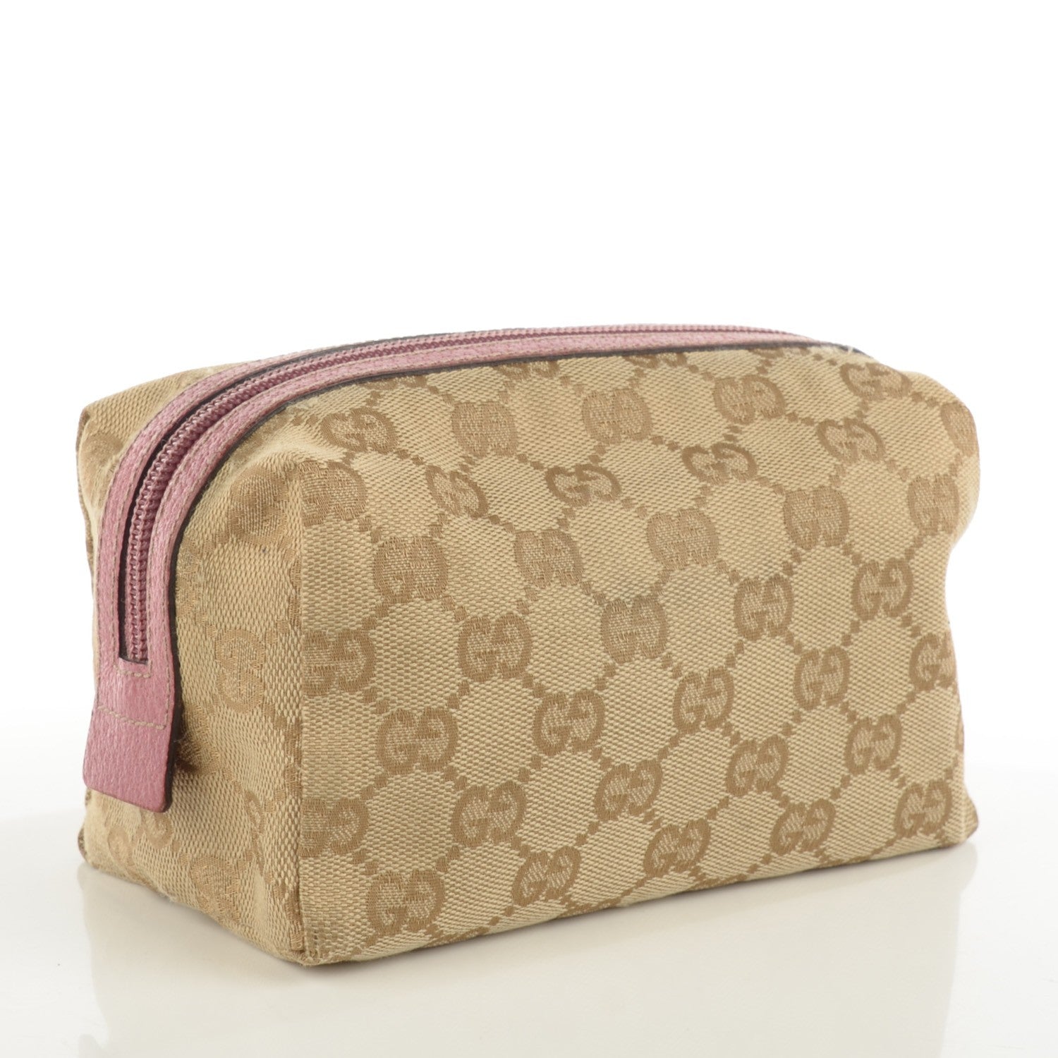 Gucci Monogram Medium Cosmetic Case Pink 3 of 8
