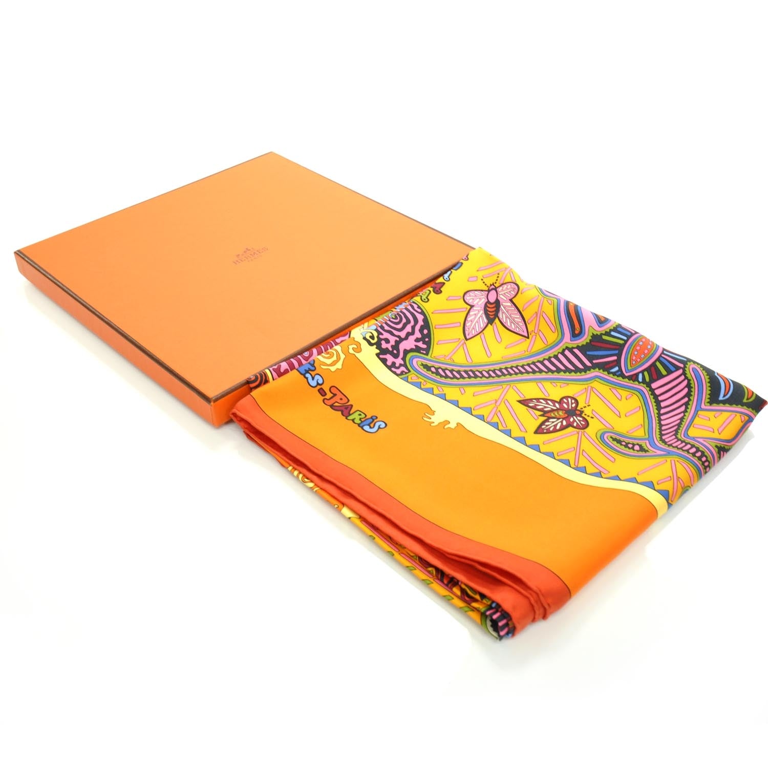 Hermes Silk Legende Kuna de Peuple Panama Scarf 90 3 of 7
