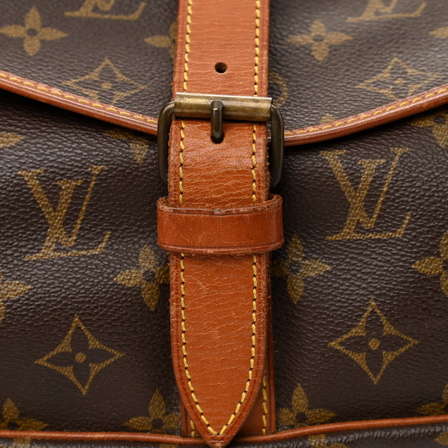 Louis Vuitton Monogram Saumur 35 14 of 18