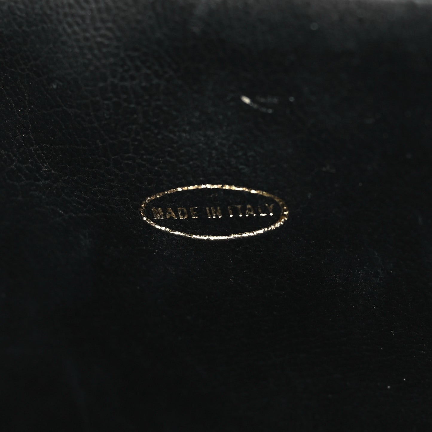 Lambskin Vanity Cosmetic Bag Black