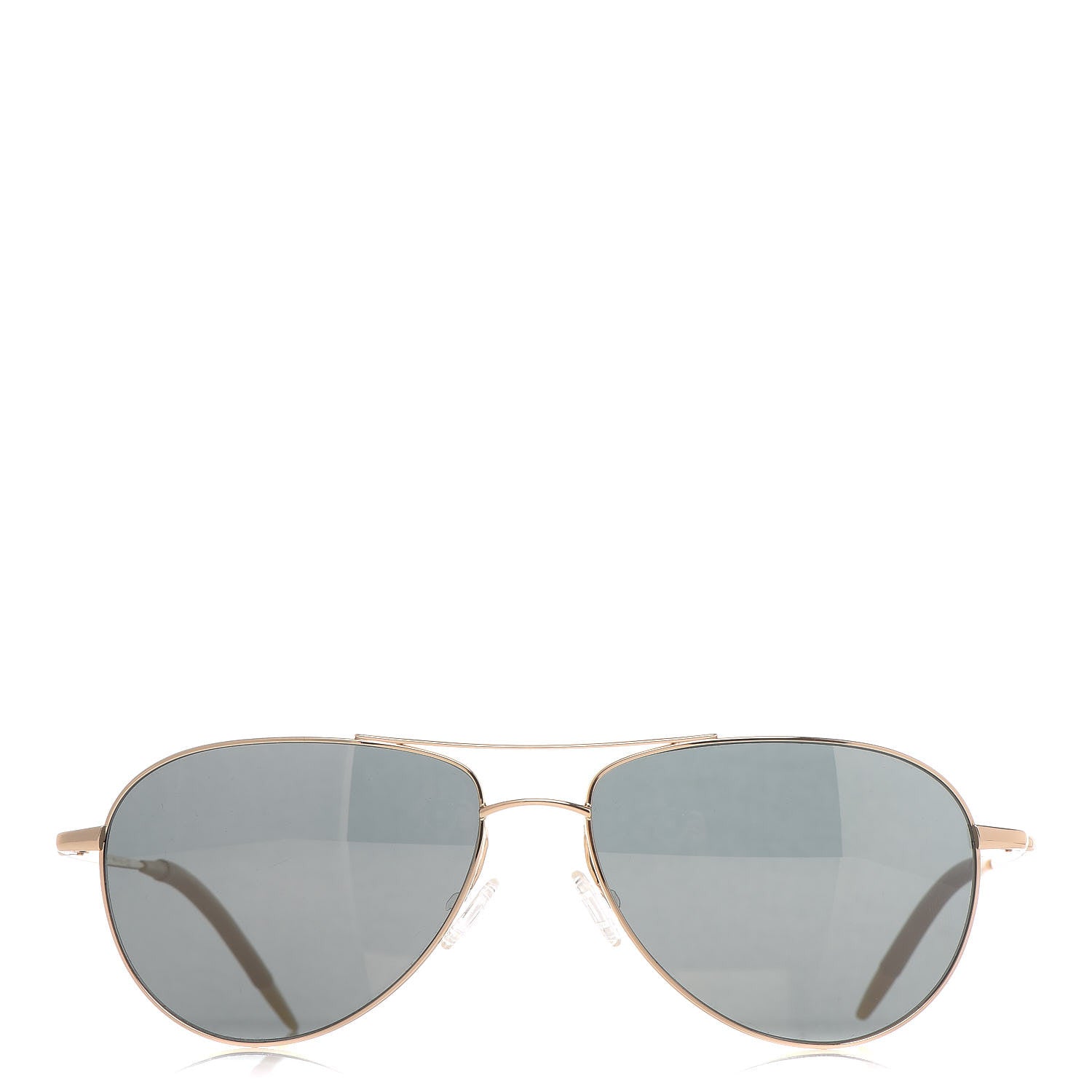 Oliver Peoples Benedict Aviator Sunglasses Gold 4 of 6