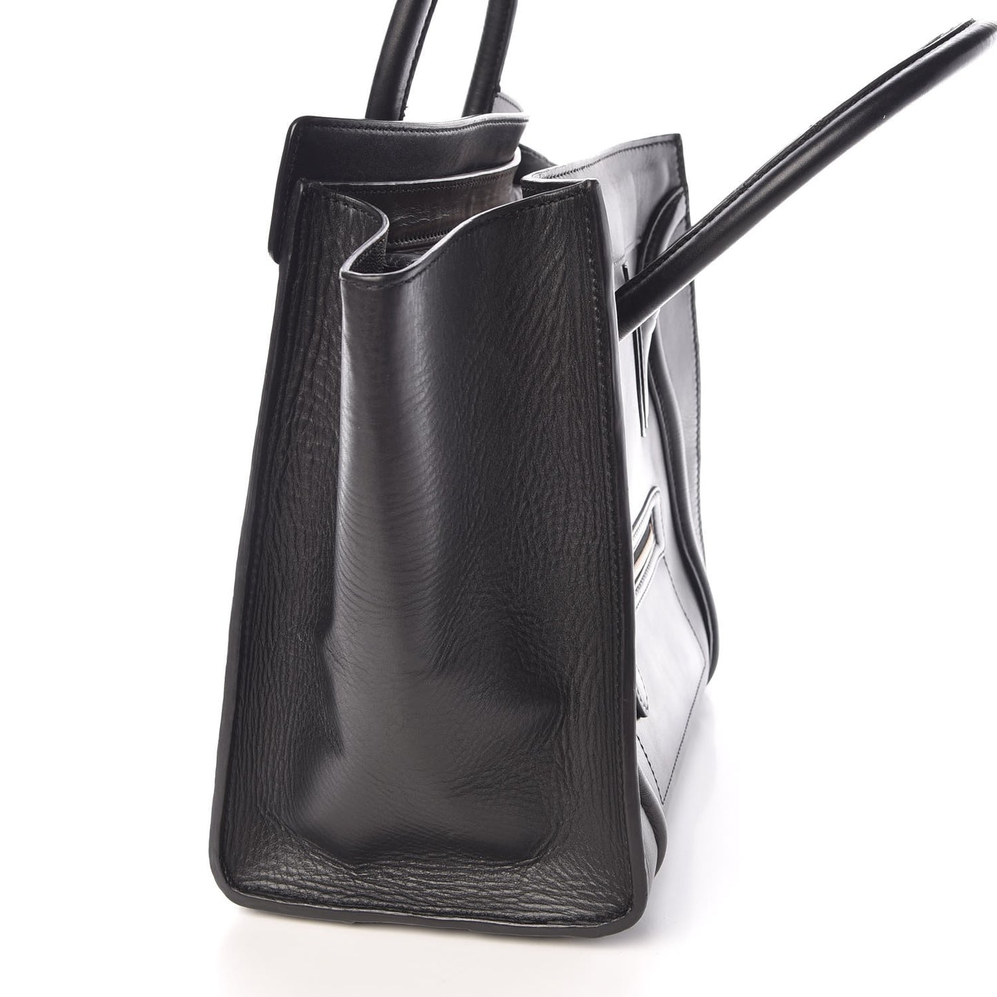 Smooth Calfskin Mini Luggage Black